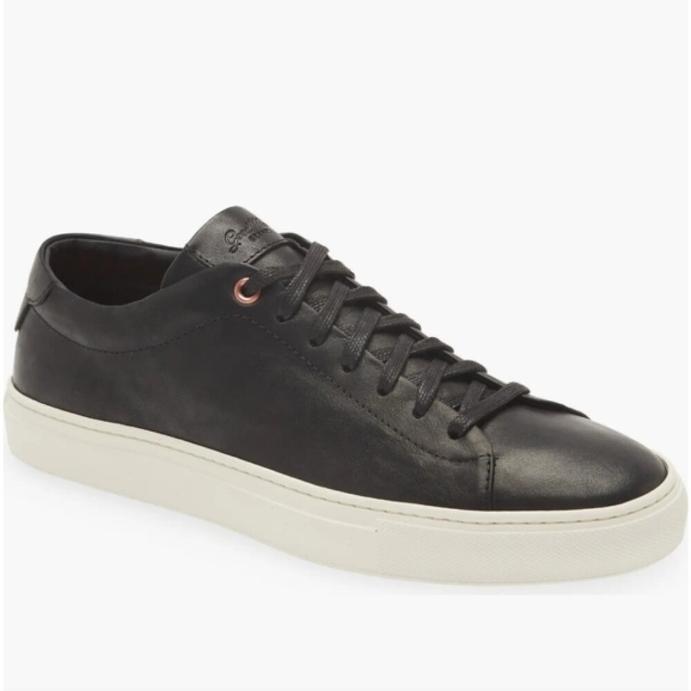 Good Man Edge Leather Black Sneaker sz 16